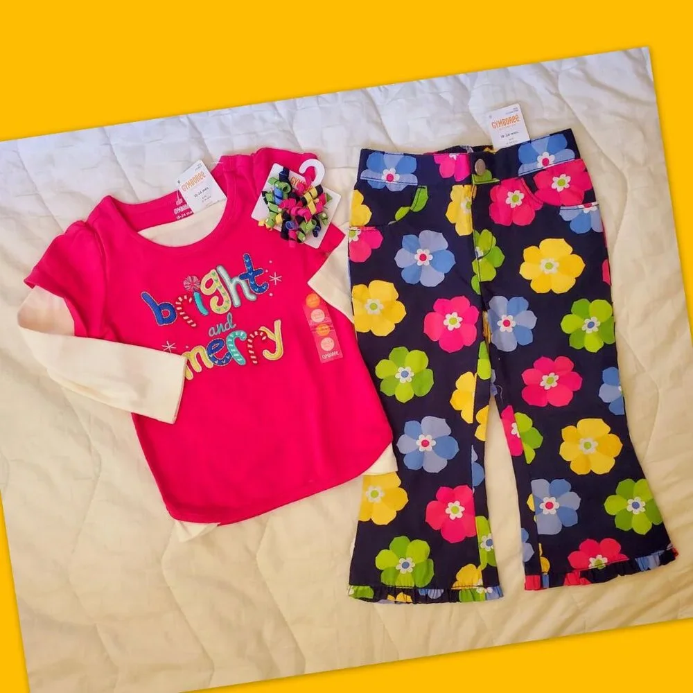 Nwt Gymboree Gap Girls Lot 18-24 Months Fall Winter Outfit Set Jeans Bundle - Picture 13 of 16